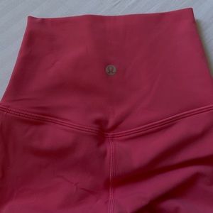 Lulu Lemon Athletica Tights in Pink